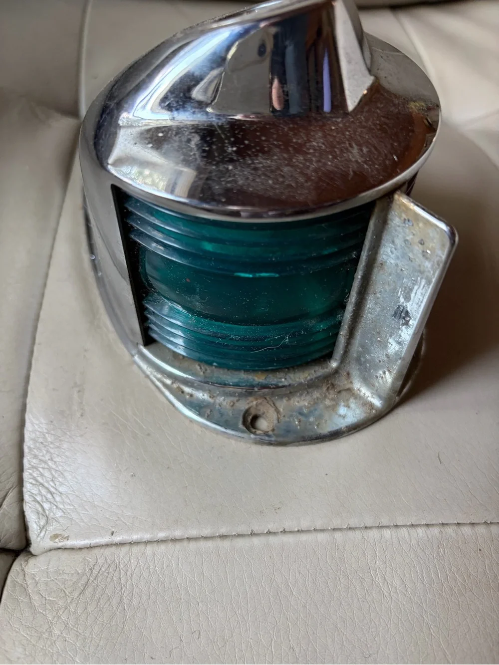 Vintage boat light Green & Red Nautical Marker Light